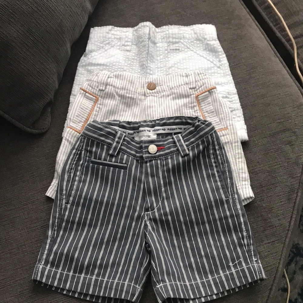 Lot baby shorts Ferre , CK, Alvaro M 6m